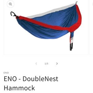 ENO DOUBLENEST HAMMOCK IN PATRIOT